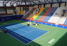 Baku tennis center. Azerbaijan