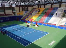 Baku tennis center. Azerbaijan