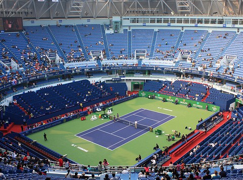 Qizhong Forest Sports City Arena(Shanghai Rolex Masters) | Tennis Courts  Map Directory