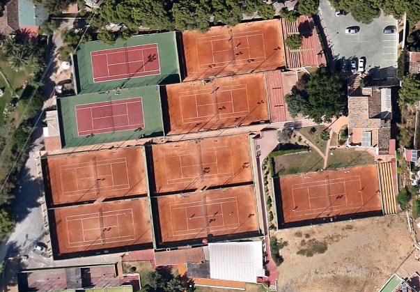 bekken Gladys stijfheid Club de Tenis. Malaga | Tennis Courts Map Directory