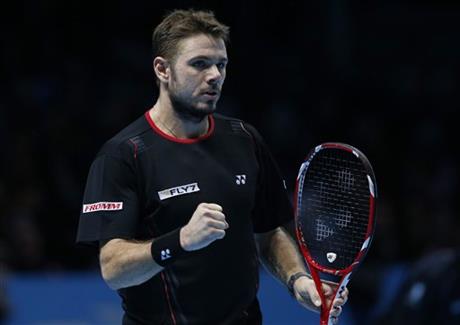 Stan Wawrinka Breezes Past Tomas Berdych in WTF Opener