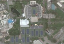 Dubai Tennis Stadium. Dubai Duty Free Tennis Championships