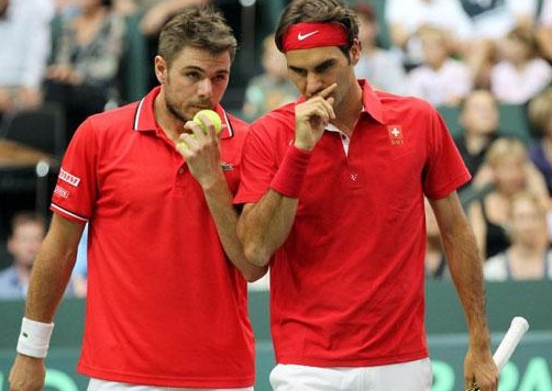 Federer-Wawrinka Take Crucial 2-1 Lead Following Davis Cup Doubles Rubber