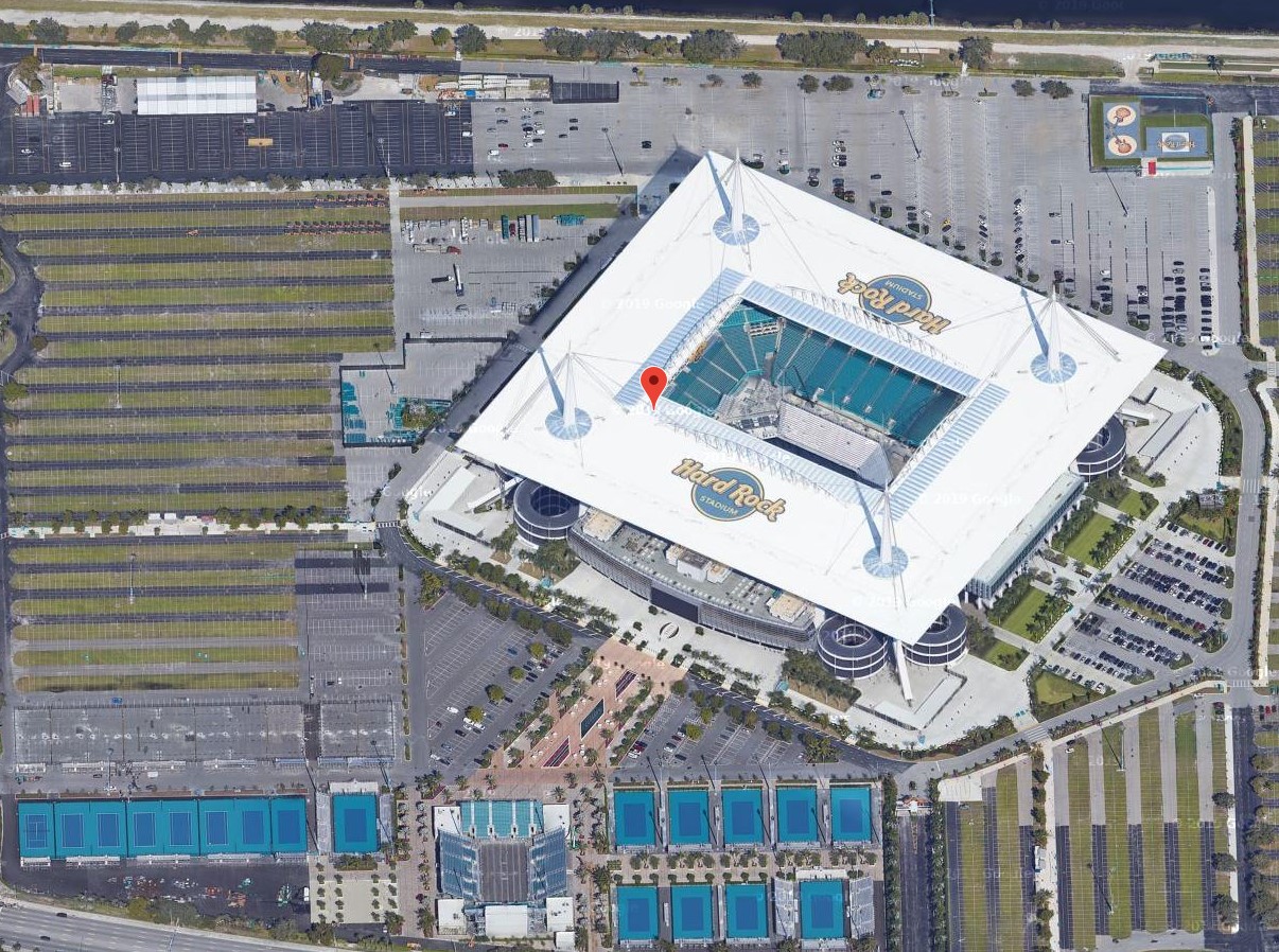 Handbuch Aushalten Lehrling hard rock stadium tennis miami Sicherheit