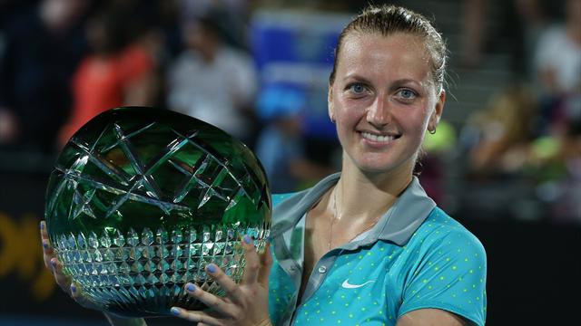 Petra Kvitova Beats Karolina Pliskova to Lift 15th WTA Title