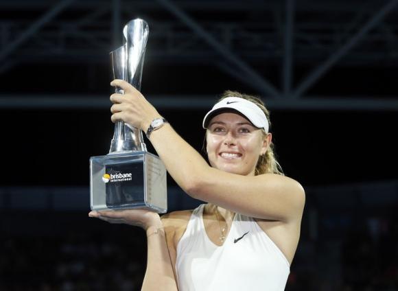 Maria Sharapova Closes in on No. 1 Rankings with Brisbane Title