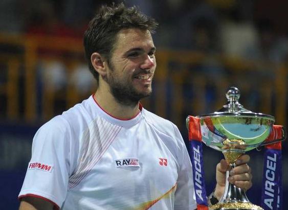 Stan Wawrinka Beats Qualifier Aljaz Bedene to Win Third Chennai Title