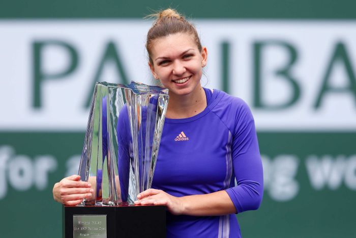 Simona Halep Beats Jelena Jankovic and Captures Indian Wells Title