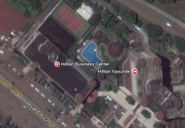 Hilton Yaounde. Cameroon. Tennis court