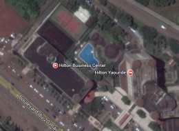 Hilton Yaounde. Cameroon. Tennis court