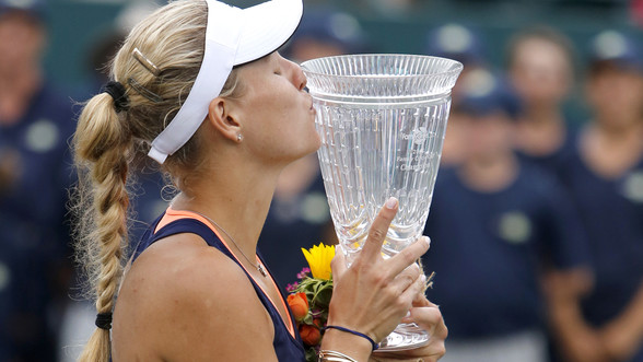 Angelique Kerber Wins First Title of the Season in Charleston