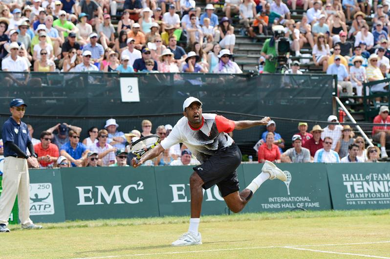 Ram Topples Karlovic to Claim Second Newport Title