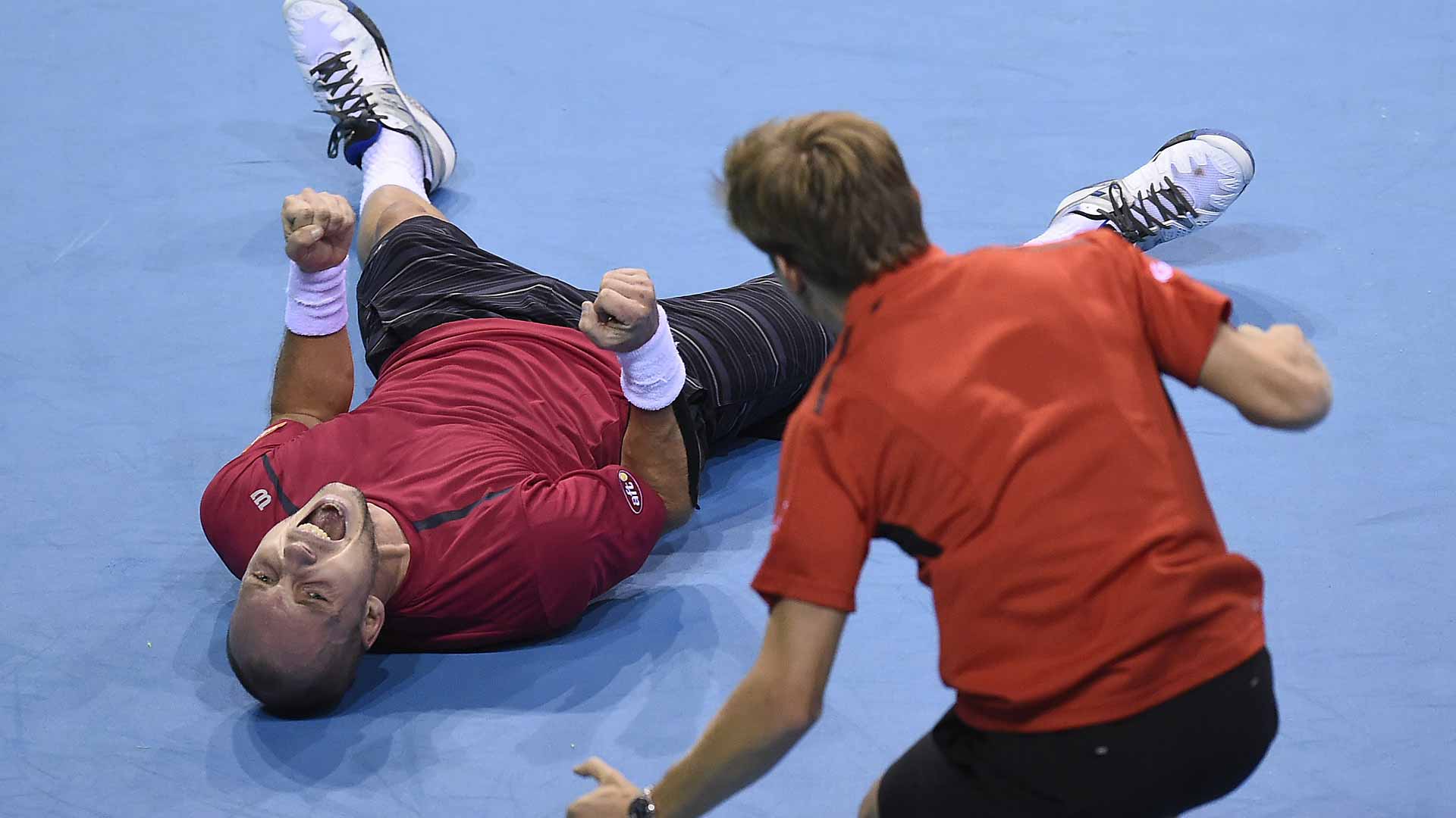 Darcis' Heroics Sends Belgium To Final