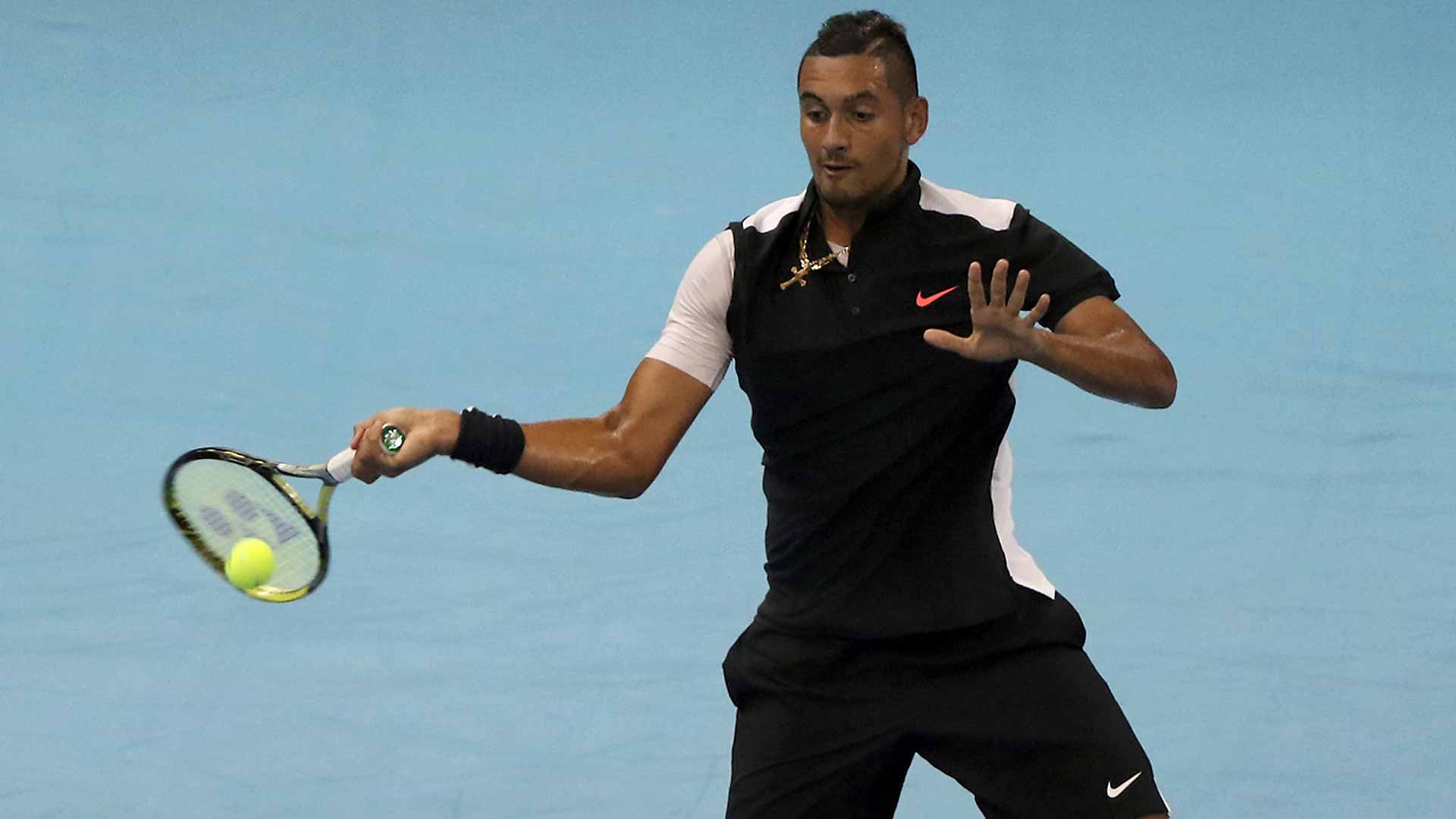 Kyrgios To Face Karlovic; Becker Upsets Chardy