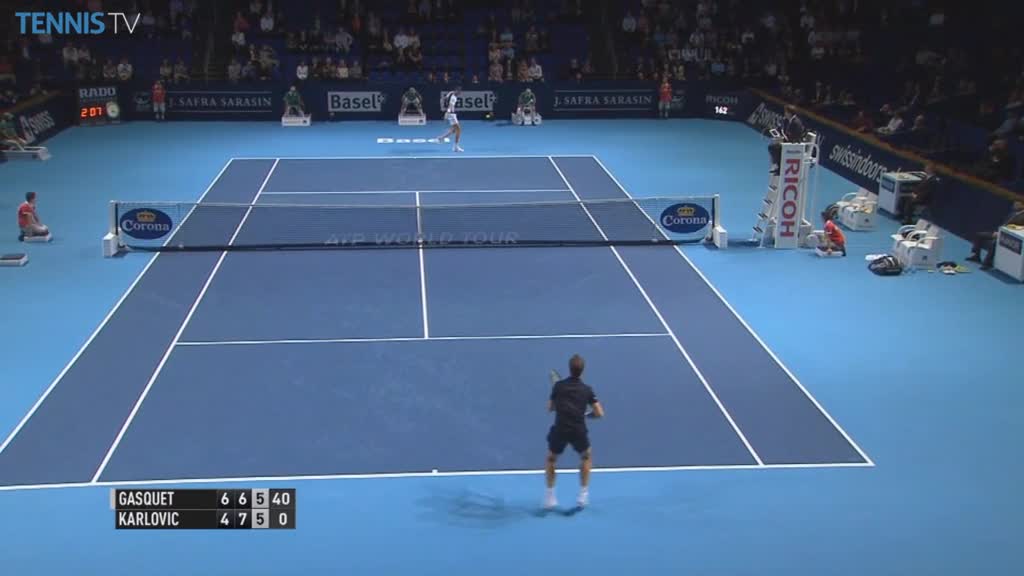 Karlovic Digs Out Hot Shot In Basel