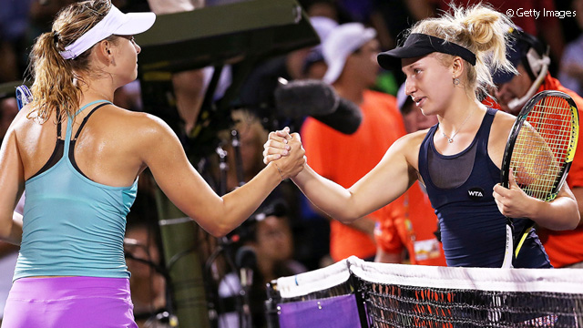 Upsets Of 2015: Gavrilova Vs Sharapova