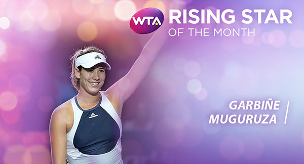 WTA Rising Star Of The Month: Muguruza