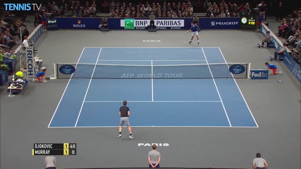 Djokovic Masters Murray In Paris