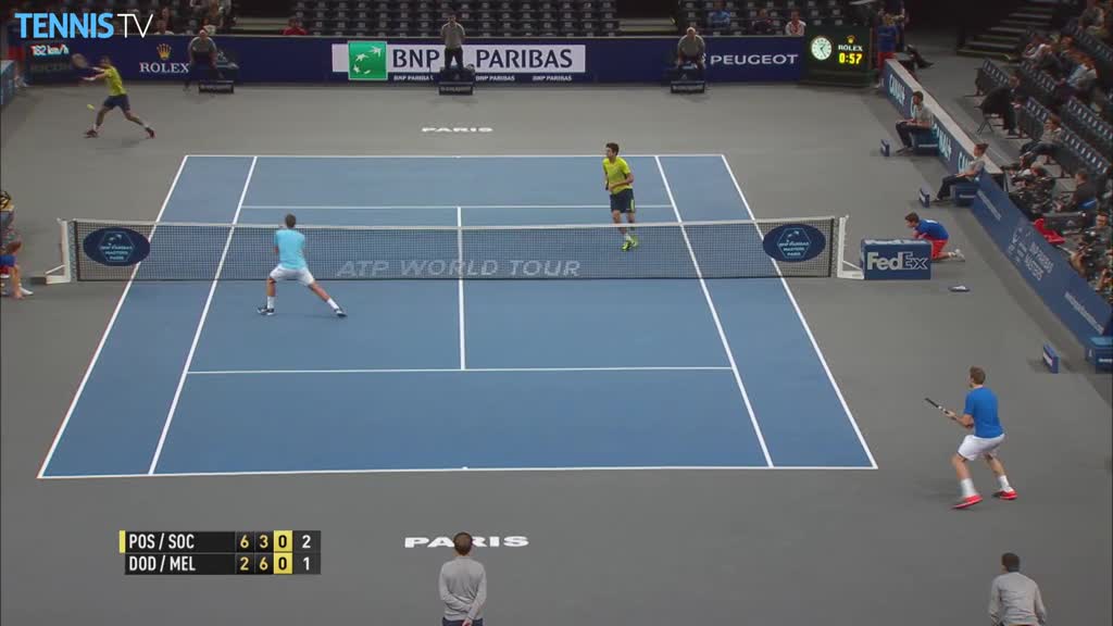 Dodig/Melo Edge Pospisil/Sock In Paris 2015 Final