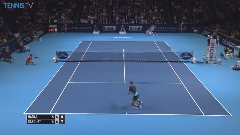 Federer And Nadal Star In Basel 2015 SF Highlights