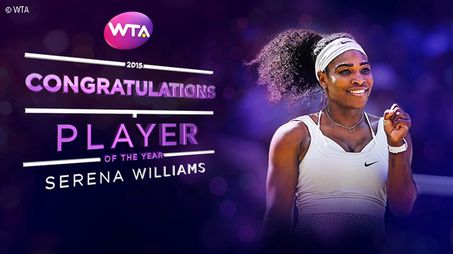 Serena Williams: WTA Player Of The Year