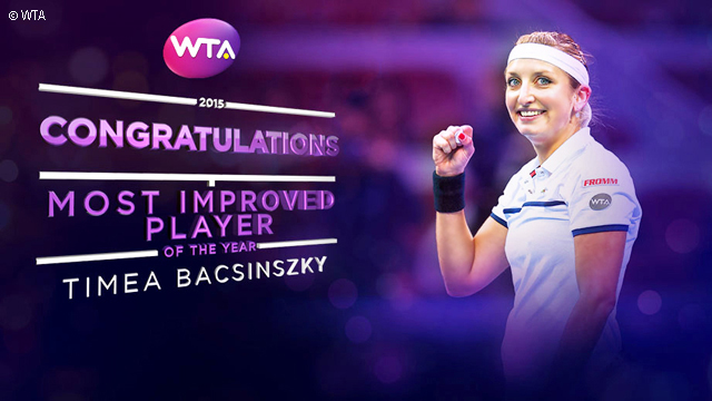 Bacsinszky: WTA Most Improved Player