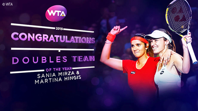 Hingis & Mirza: WTA Team Of The Year