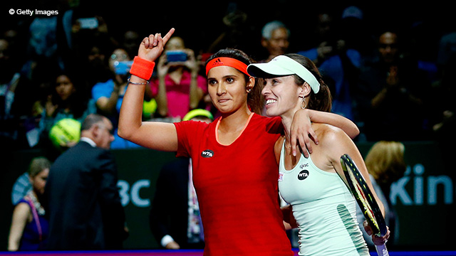 More, More, More For Mirza And Hingis