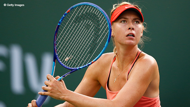 Sharapova Hoping To Rise Up Down Under
