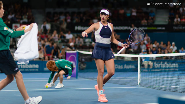 Injury Ends Muguruza's Brisbane Hopes