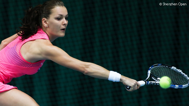 Radwanska In, Bouchard Out In Shenzhen