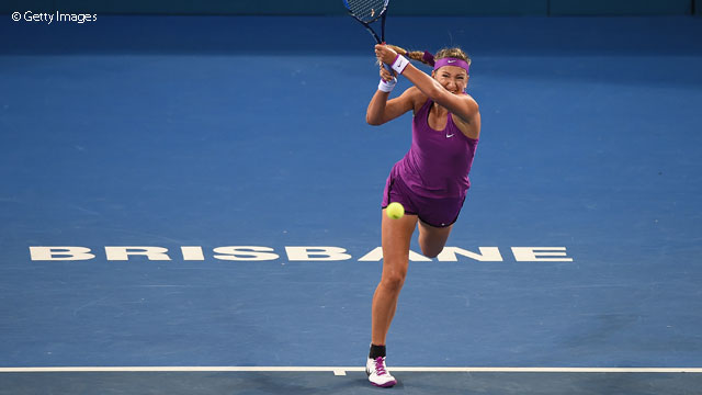 Azarenka Express Steams Into Brisbane SF