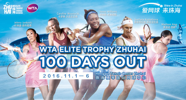 WTA Elite Trophy Zhuhai: 100 Days Out
