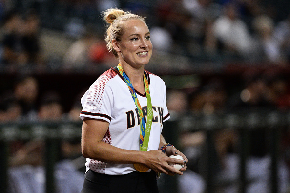 Mattek-Sands Stars At Diamondbacks Game
