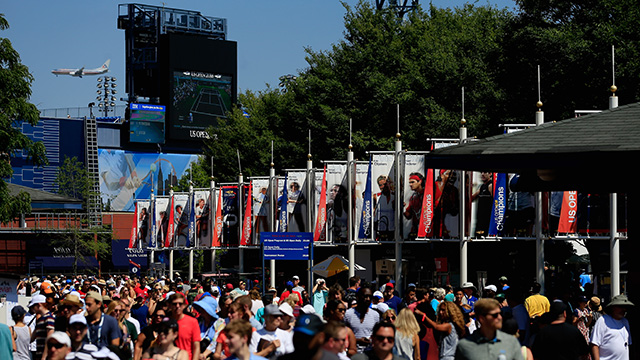 US Open: Round 1 In Photos