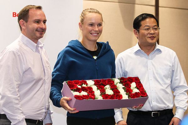Wozniacki Wins 500th Career Match In Wuhan