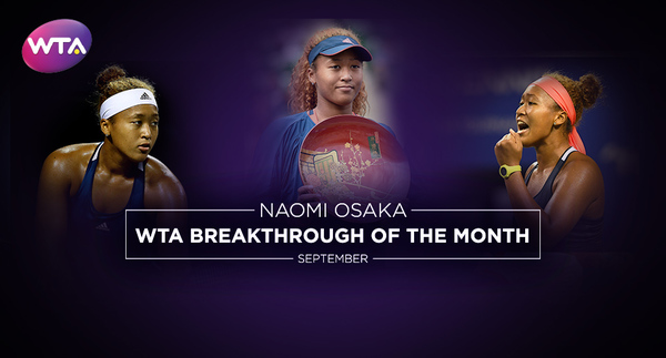 WTA Breakthrough Of The Month: Osaka