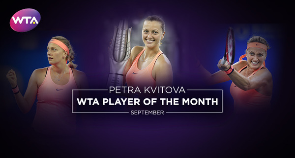 WTA Player Of The Month: Kvitova