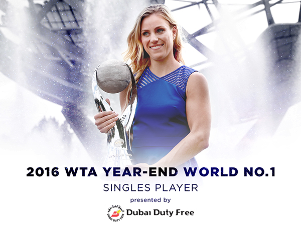 Angelique Kerber Clinches WTA Year-End No.1 Ranking