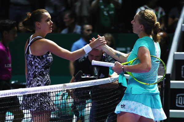 Cut Above The Rest: Kuznetsova Trims Radwanska At WTA Finals