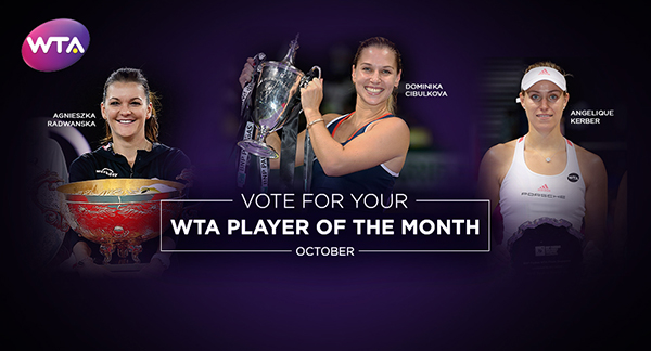Vote: October's WTA Player Of The Month
