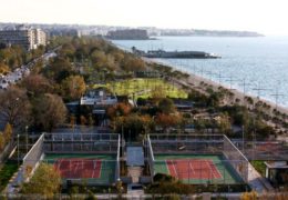 Thessaloniki tennis courts (Παρκο Κυκλοφοριακης Αγωγης)