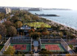 Thessaloniki tennis courts (Παρκο Κυκλοφοριακης Αγωγης)