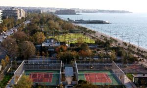 Thessaloniki tennis courts (Παρκο Κυκλοφοριακης Αγωγης)