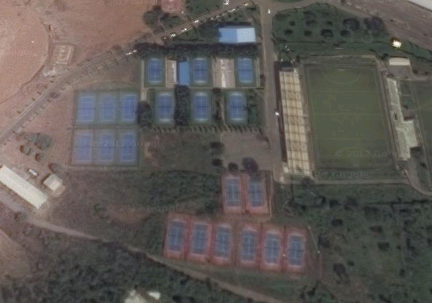 National Stadium Tennis. Abuja, Nigeria